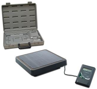 Balance plate-forme transportable EW Baxtran - Portées/précision 50kg/10g à 80kg/10g - Plate-forme acier avec caoutchouc_0