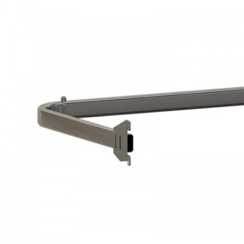 BARRE DE PENDERIE SWING - 690 X 390 MM - CHROMÉ BOHNACKER