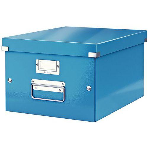 BOÎTE LEITZ CLICK & STORE MOYEN - BLEU