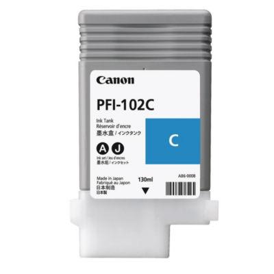 Canon PFI-102 Cartouche d'encre authentique (0896B001) - Cyan_0