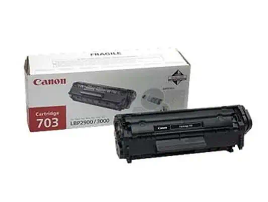 Canon Toner CRG703 Black Cartouche de toner 3 pièce(s) Original Noir_0