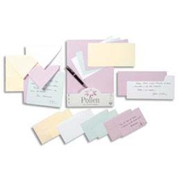 PAPIER POLLEN BLANC - 120 G - A4 21 X 29,7 CM - PAQUET DE 50 FEUILLES