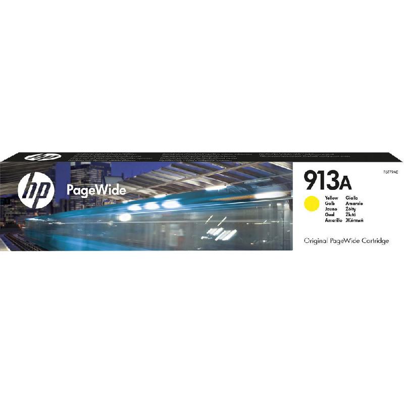 CARTOUCHE JET D'ENCRE HP 913A F6T79AE - JAUNE - 3000 PAGES