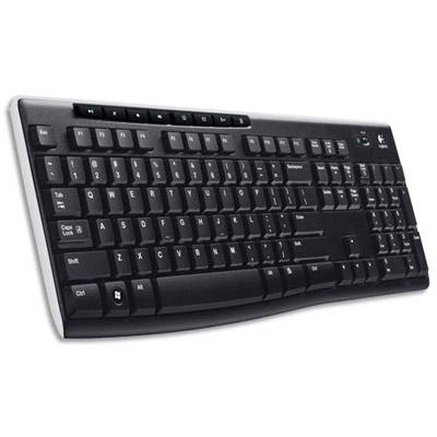 CLAVIER LOGITECH MEDIA SANS FIL K270