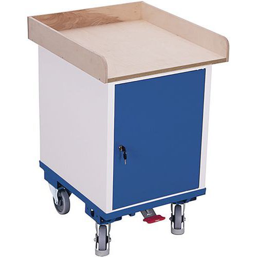 COFFRE MOBILE PORTE BATTANTE AVEC 1 PLATEAU / SW-500.014 - VARIOFIT