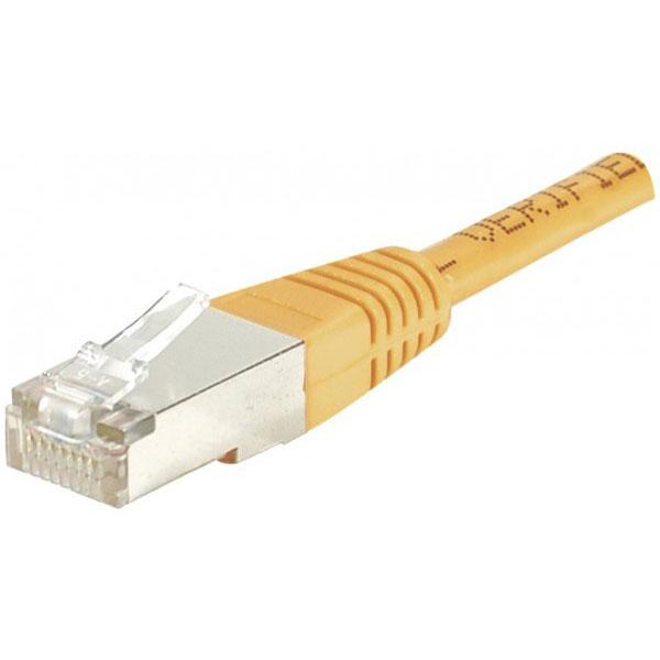 CORDON RJ45 CATEGORIE 6 F/UTP ORANGE - 2 M