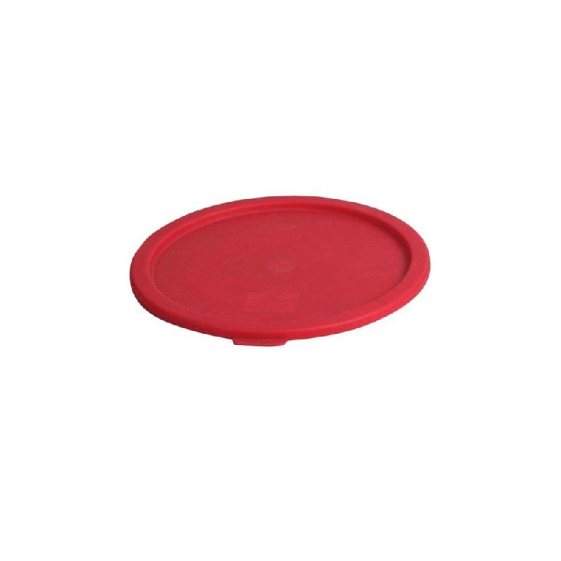 Couvercle pour bac 7,5L Ø22,9cm polyéthylène rouge_0