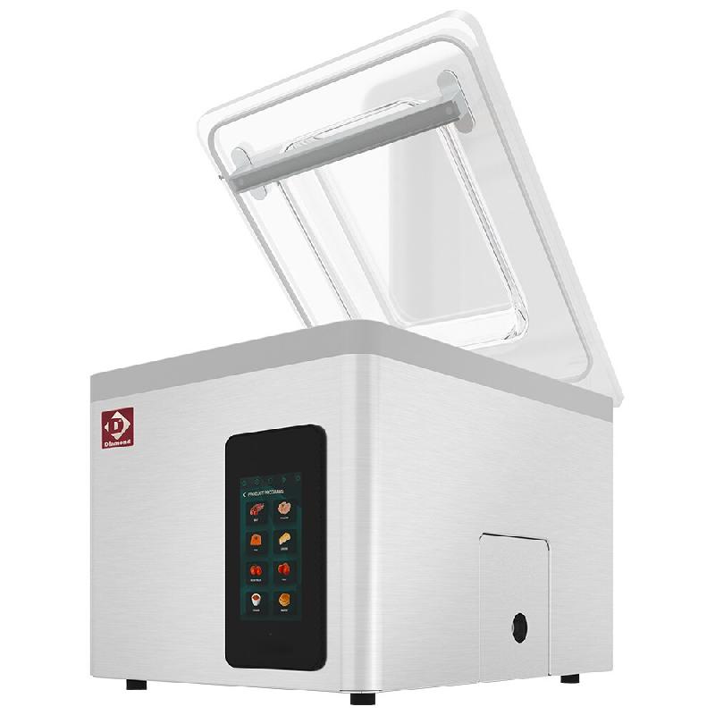 Diamond - Machine sous vide, cuve inox 370x350xh150 mm. 16 m3/h écran TOUCH - réf. TA-85/IVAC - AKS-TA-85/IVAC_0