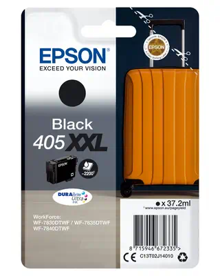 Epson Singlepack Black 405XXL DURABrite Ultra Ink_0