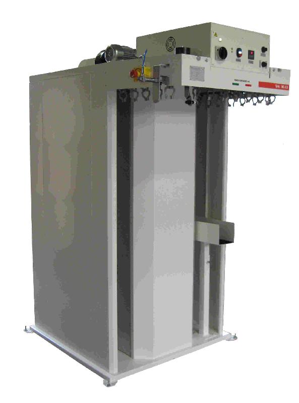 Four de séchage vertical ARES SM 9043N pour bandoulières et ceintures - Équipé de 49 pinces_0
