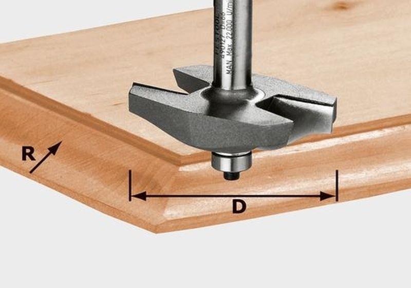 FRAISE À PLATES BANDES HW AVEC QUEUE DE 12MM FESTOOL HW S12 D67 X D12 - 490127