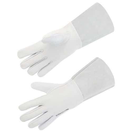 GANT DE MANUTENTION EN CUIR - MANCHETTE DE 15 CM 11 AGN1 - SINGER SAFETY