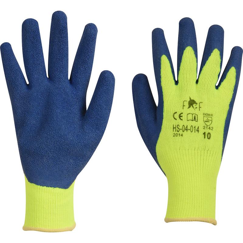 GANTS DE TRAVAIL MILIEU FROID THERMOGRIP TAILLE 10 - LOT (12PAIRES)