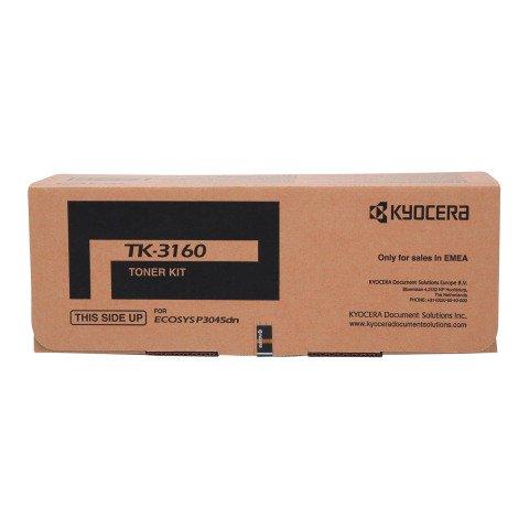 KYOCERA TK3160 TONER NOIR POUR IMPRIMANTE LASER - TONER AUTHENTIQUE