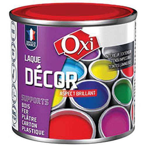 LAQUE DÉCORATEUR 60ML EN ROUGE COQUELICOT