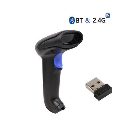 Scanner de code-barres 2D CMOS - USB Bluetooth 2.4G sans fil - Long temps de travail_0
