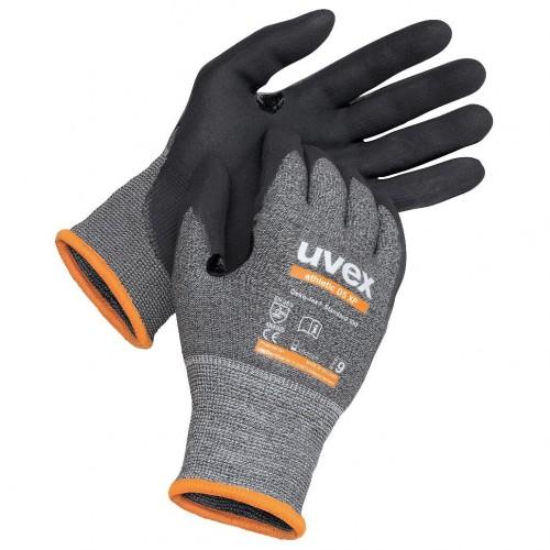 LOT DE 10 PAIRES DE GANTS ANTICOUPURE NIVEAU D ATHLETIC D5 XP - GRIS - TAILLE 11 UVEX