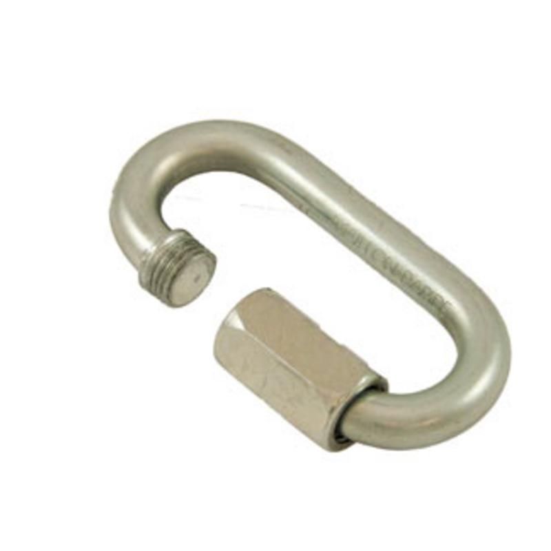 MAILLON RAPIDE ACIER D3,5 ZINGUE BLANC CMU 100KG CS=5
