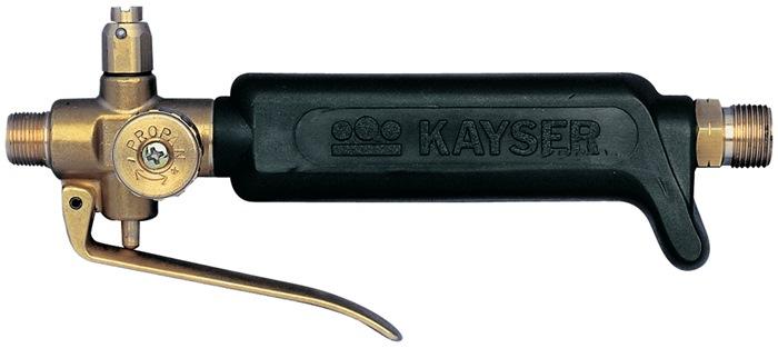 Manche de chalumeau propane - levier à ressort M14 x 1 mm - 1,5-4 bar - KAYSER_0