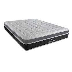 Matelas   Mousse à mémoire de forme 180x200 cm ELEGANCE HYPSOM - blanc Mousse à mémoire de forme 3MA04.1820_0