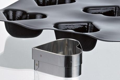 MATFER - DÉCOUPOIR POUR MOULE FLEXIPAN C?URS ENTRELACÉS 120 X 113 MM - 153045
