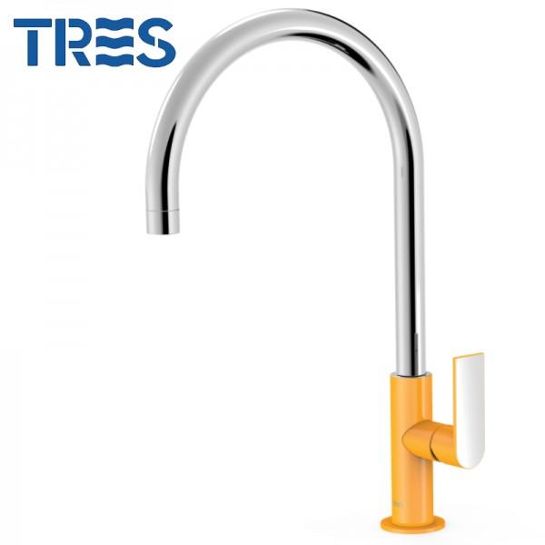 MITIGEUR LAVABO AMBRE CHROME - TRES 20020506AM