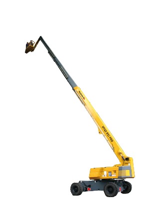 Nacelle télescopique HT43 RTJ PRO - Capacité 230-450 kg - 4 roues motrices et directrices_0