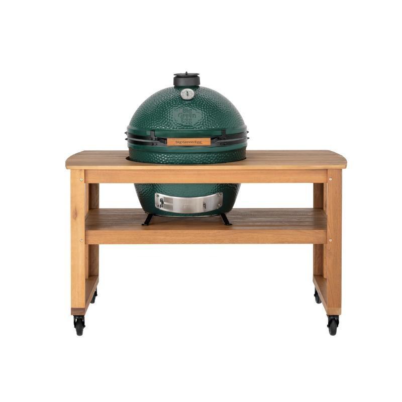 Pack XL - Table eucalyptus - Egg - ConvEGGtor - Berceau - Roues - Big Green Egg - 0615402579490_0