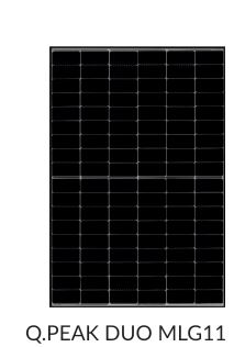 Panneaux photovoltaïques QCELLS 108 1/2 cellules - Peak DUO M G11 - 415 et 425W - Garantie 12 ou 25 ans_0