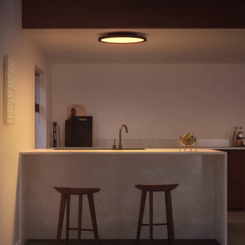 PHILIPS HUE WHITE AMBIANCE AURELLE Ø39,5 CM NOIR