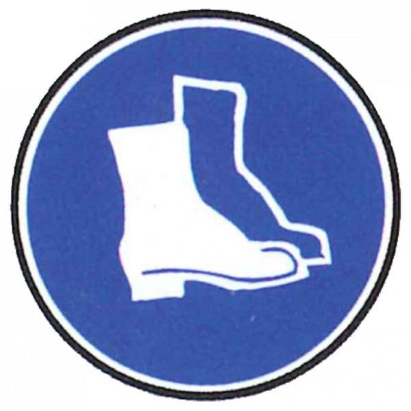 Pictogramme chaussures de securite obligatoires