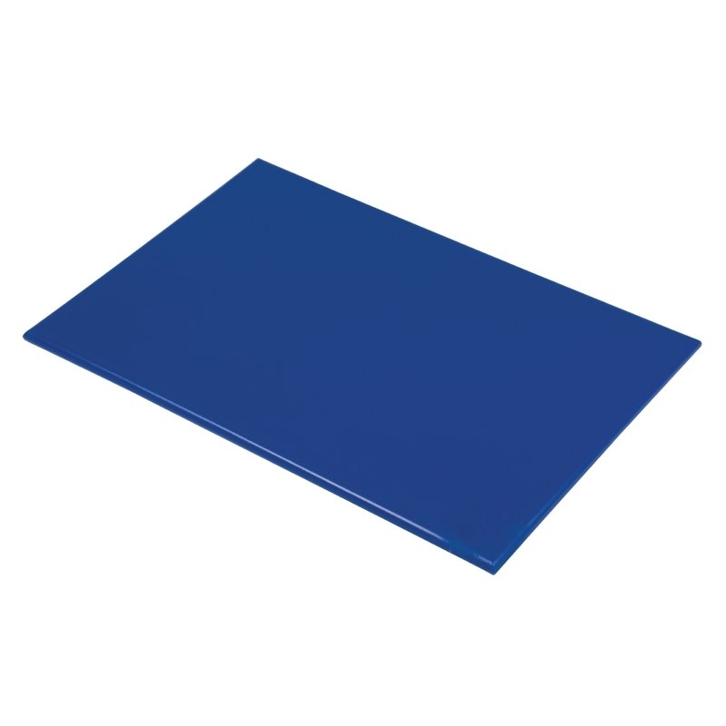 PLANCHE À DÉCOUPER HYGIPLAS, 45 X 30 X 1,25 CM, BLEUE, HAUTE DENSITÉ