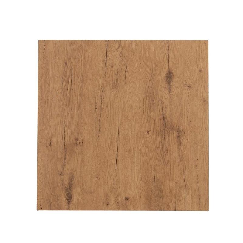 Plateau table hpl Chêne naturel 80 x 80 x 1,2 cm_0