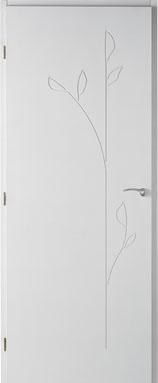 Porte battante Elegance Esprit Groove - Modèle Bourgeon - Rainurées sur les 2 faces - Confort acoustique et thermique_0