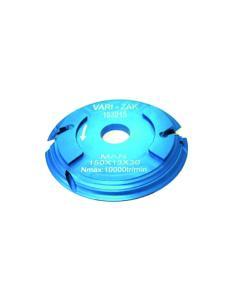 PORTE-OUTILS ZAK POUR CONTRE-PROFILS AVANCEMENT 15MM - DIAMÈTRE 150MM - ALÉSAGE 30MM