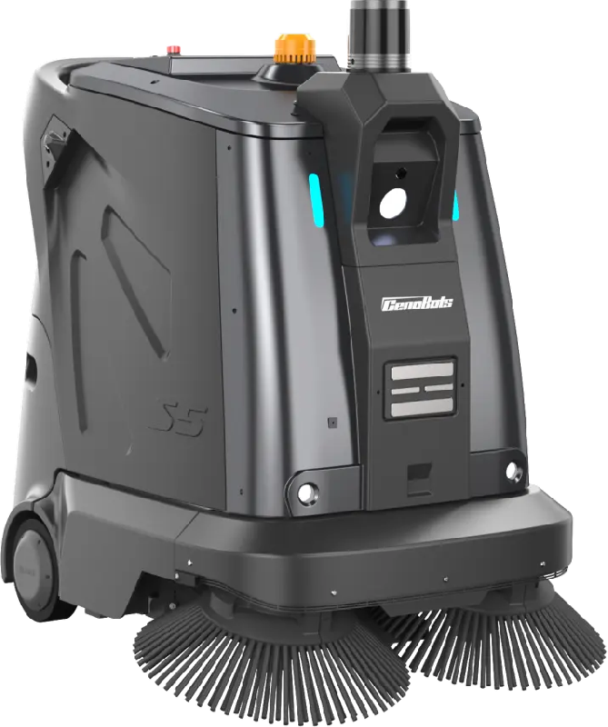 Robot balayeuse S5 - CENOBOTSS5 - nettoyage grandes surfaces industrielles - 820 mm largeur - 2500 m²/h_0