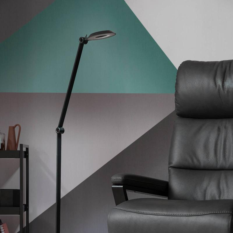 SCHÖNER WOHNEN OFFICE LAMPADAIRE LED NOIR MAT