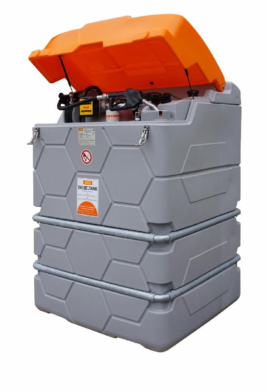 Station gasoil cube outdoor premium - Contenances : 2500L_0
