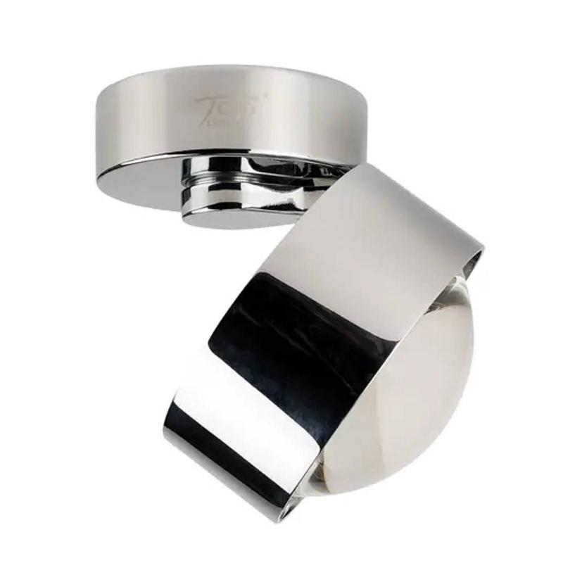 TOP LIGHT PLAFONNIER LED PUK MOVE, NICKEL MAT