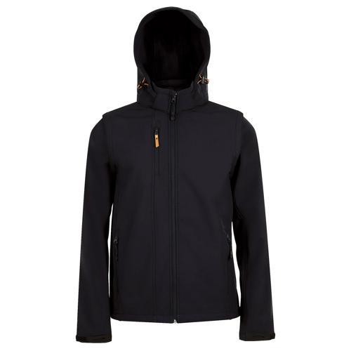 VESTE SOFTSHELL SOL'S MANCHES AMOVIBLES MARINE