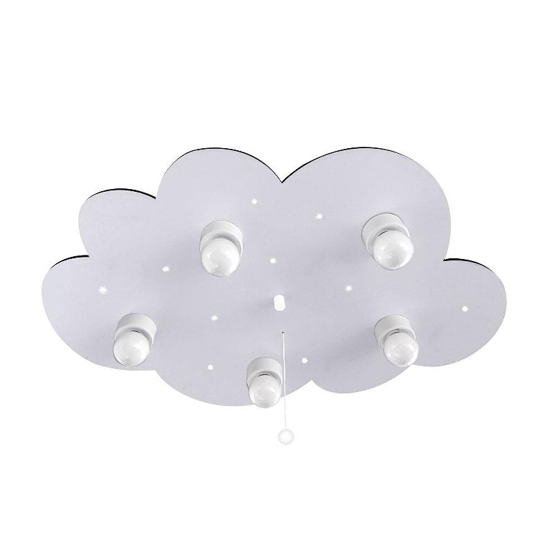 WALDI-LEUCHTEN GMBH PLAFONNIER NUAGE, À 5 LAMPES, GRIS