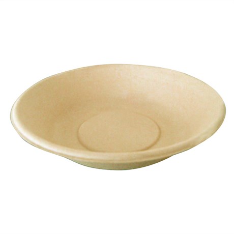 ASSIETTE CREUSE BIONIC 680 ML D.19X4 CM CELLULOSE NATUREL (VENDU PAR 1000)