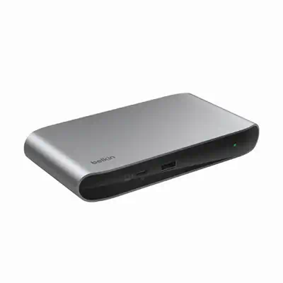 Belkin INC013VFSGY hub & concentrateur Thunderbolt 4 40000 Mbit/s Noir, Gris_0