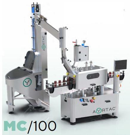 Capsuleuse adaptée aux lignes de production intermédiaires - MC/100_0