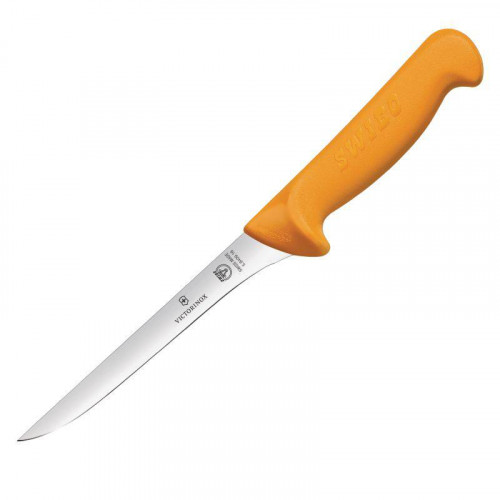 COUTEAU À DÉSOSSER ÉTROIT ET FLEXIBLE PROFESSIONNEL JAUNE SWIBO VICTORINOX - 16,5 CM