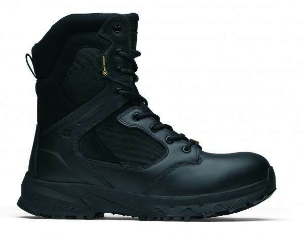 Defense High - Chaussures de sécurité montantes antidérapantes - Semelle EVA confortable et design waterproof_0