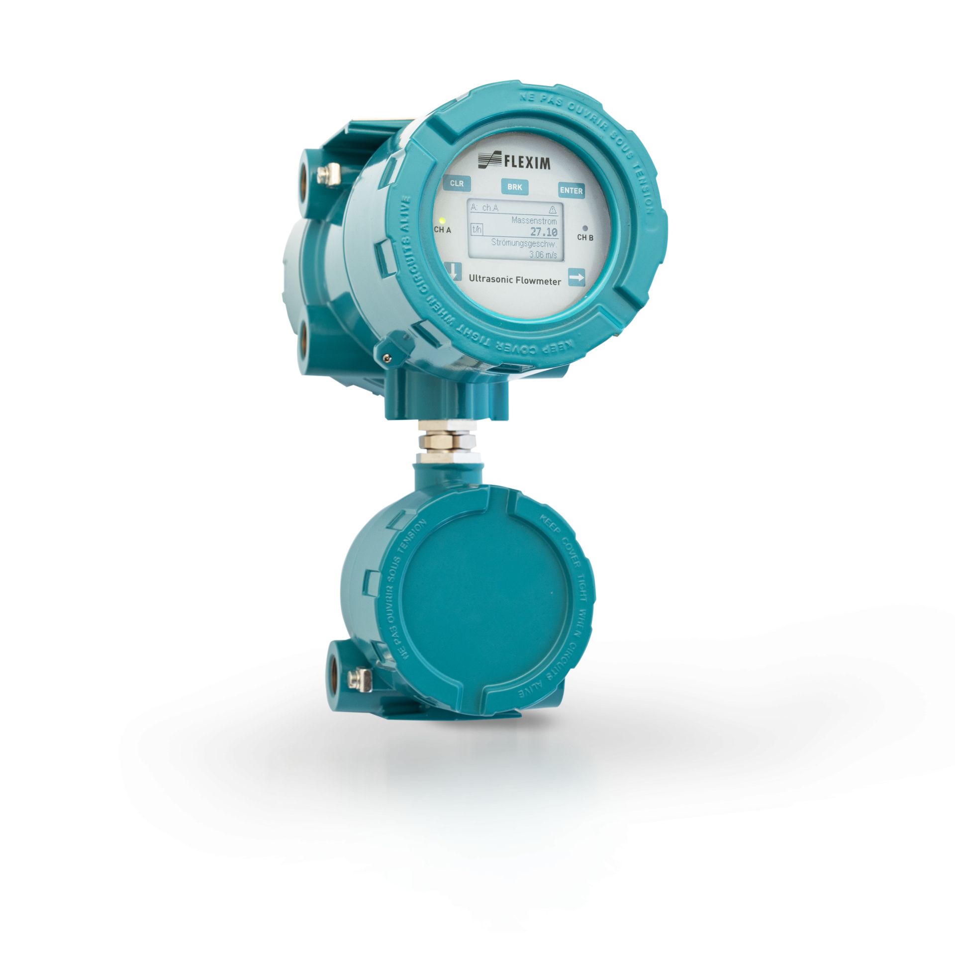 Débitmètre non intrusif FLUXUS G831 ST-HT - Mesure de débits de vapeur haute température en zones ATEX_0