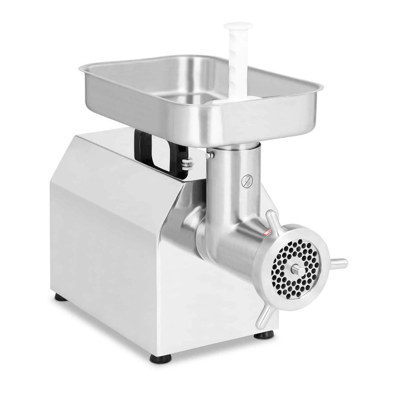 Hachoir à viande professionnel - acier inoxydable - 480-540 kg/h - 1100 W - fonction marche arrière - modèle 14_0004541_0