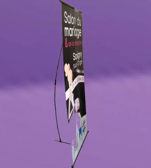 L banner eco - totem - stand pliable - 85x180cm_0