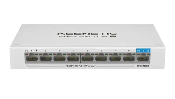 PoE+ Switch 9 Commutateur Gigabit 9 ports avec 8 ports PoE+ et budget énergétique de 120 W_0